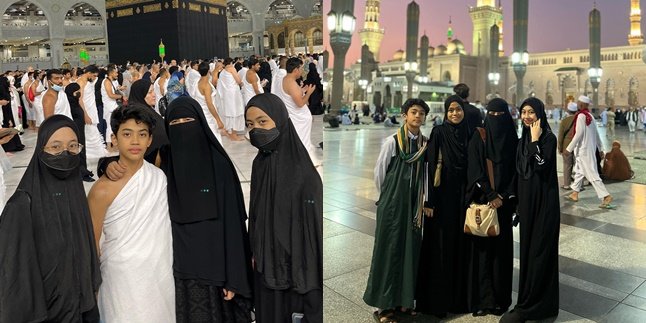 Warm and Devout, Here are Some Photos of Umi Pipik and Her Three Children Together in the Holy Land