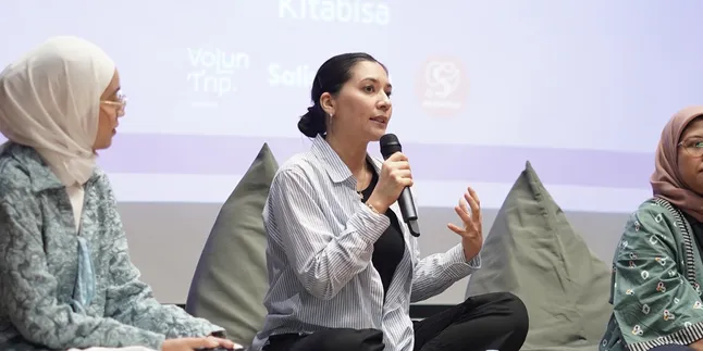 Hannah Al Rashid dan Kalis Mardiasih Serukan untuk Saling Jaga Perempuan