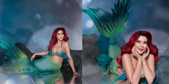 Hanum Mega Unggah Foto Seksi Bak Mermaid, Netizen: Awas Nanti Mantan Nyesel!