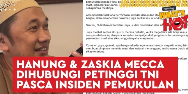 Hanung Bramantyo Dihubungi Atasan TNI Soal Pemukulan Karyawan, Tegaskan Hukum Akan Tetap Berjalan