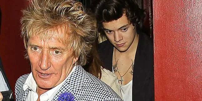 Harry Styles Pacari Putri Rod Stewart