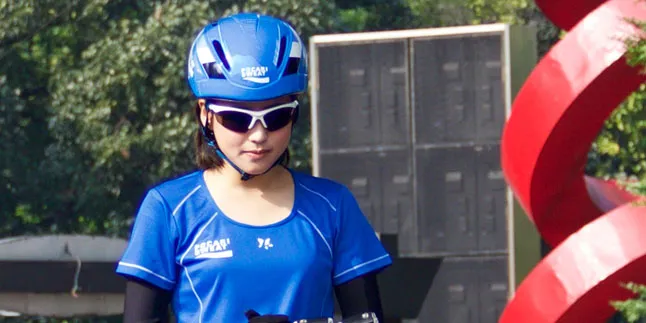 Haruka Naik Sepeda Jakarta - Surabaya, Ini Kata Member JKT48