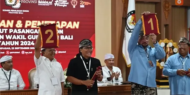 Hasil Quick Count Pilkada Bali 2024, Pasangan Koster-Giri Memimpin