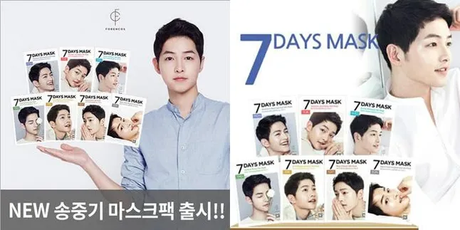 Hati-Hati! Masker Bergambar Song Joong Ki Terbukti Telah Dipalsukan