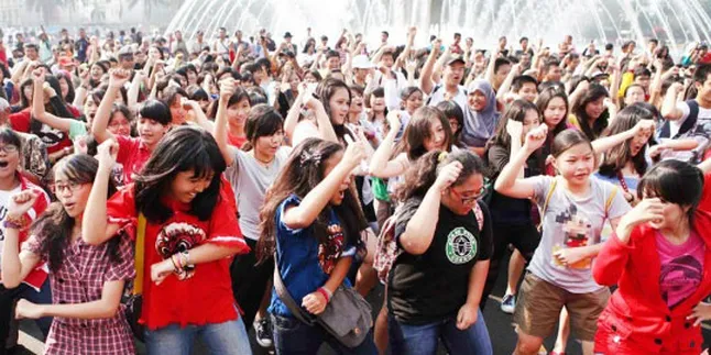 Heboh Flashmob Gangnam Style 1.000 Orang di Jakarta Sampai ke Korea! Heboh Flashmob Gangnam Style 1.000 Orang di Jakarta Sampai ke Korea!