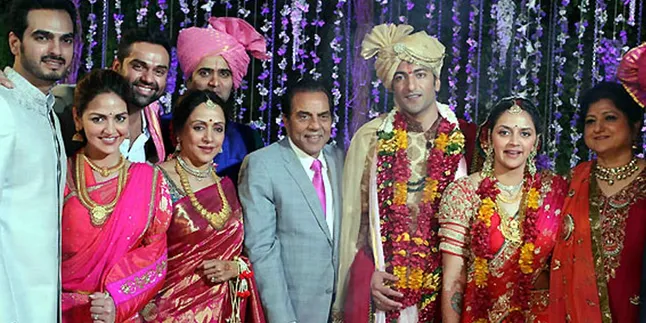 Hema Malini Selenggarakan Pesta Pernikahan Putrinya Dengan Mewah