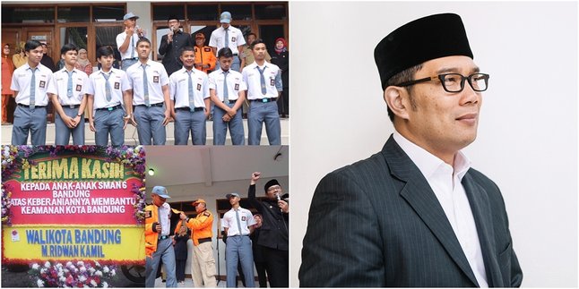 Heroik Tangkap Teroris, Murid SMA ini Diapresiasi Ridwan Kamil