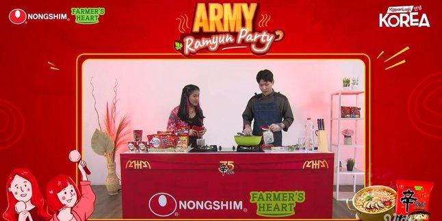 Highlight Fun KapanLagi Korea x Nongshim Farmer's Heart: Army Ramyun Party!