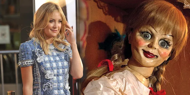 Hii... Tiba-Tiba Ada 'Boneka' Annabelle di Rumah Kate Hudson Hii... Tiba-Tiba Ada 'Boneka' Annabelle di Rumah Kate Hudson
