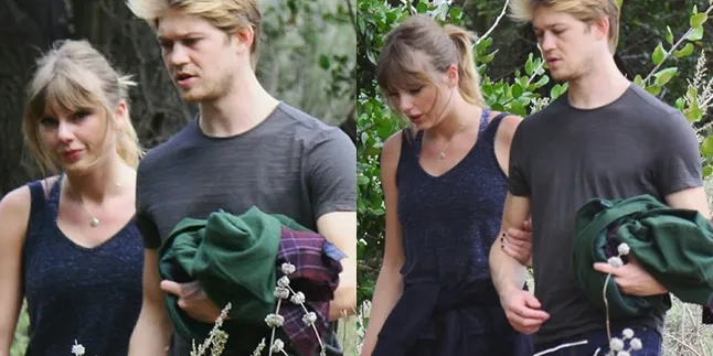 Hiking Berdua Taylor Swift, Rambut Joe Alwyn Jadi Meme