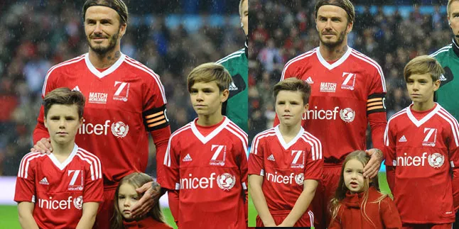 Hot Daddy David Beckham Ajak Anak Jalan-Jalan, Tetap Cool Hot Daddy David Beckham Ajak Anak Jalan-Jalan, Tetap Cool