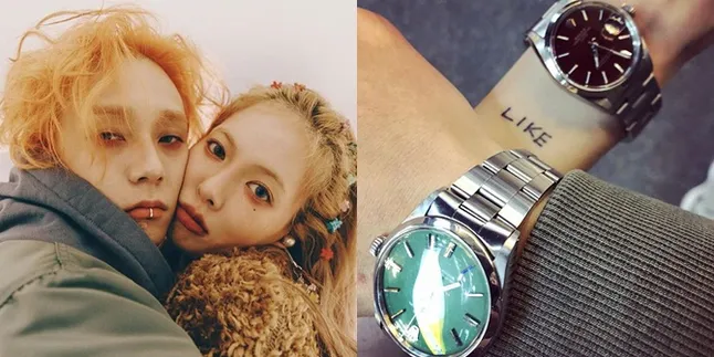 HyunA & E'Dawn Pamerkan Jam Tangan Couple Mewah dari Brand Ternama
