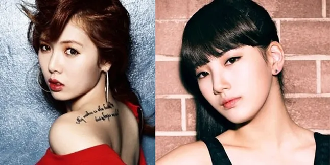HyunA dan Suzy Saat Masih SMA, Siapa Lebih Cantik?
