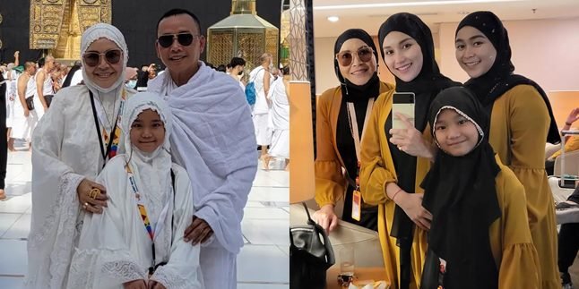 Joining Umrah, Here are 7 Photos of Bilqis, Ayu Ting Ting's Daughter, Wearing Ihram and Receiving Praise