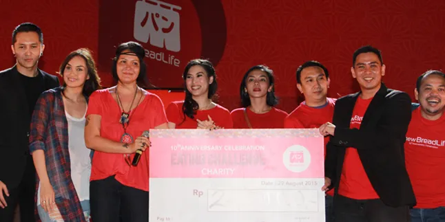 Ikuti Bread Eating Challenge, Enno Lerian Rela Nggak Makan Ikuti Bread Eating Challenge, Enno Lerian Rela Nggak Makan