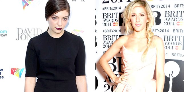 Imut Banget, Lorde dan Ellie Goulding Ciuman!