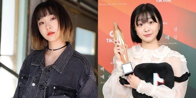 The Cuteness of Kim Da Mi's Appearance on the Red Carpet of Baeksang Arts Awards 2020, Winning Best New Drama Actress