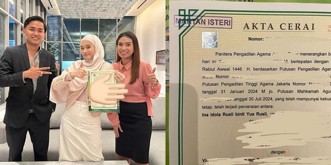 Inara Rusli Reveals Divorce Certificate with a Happy Smile, the Reason Sparks Debate