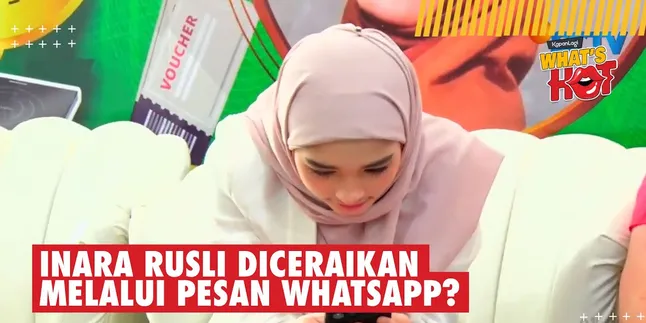 Inara Rusli Divorced by Insanul Fahmi Only Through a WhatsApp Message?