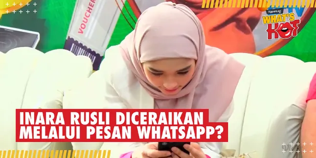 Inara Rusli Divorced from Insanul Fahmi Only Through a Whatsapp Message?