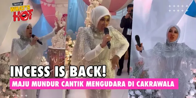 'Incess' Syahrini Is Back, Appearing Beautifully Back and Forth at a Private B'Day Party