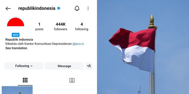 Indonesia Resmi Punya Akun Instagram, Baru Sehari Sudah Dibanjiri Ratusan Ribu Followers dan Centang Biru