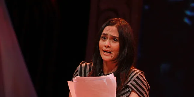Ine Febriyanti Puaskan Penonton di Pertunjukan Teater Rictus
