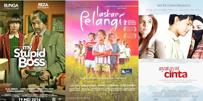 Ini Dia 5 Film Indonesia Terlaris Adaptasi Novel, Apa Saja?