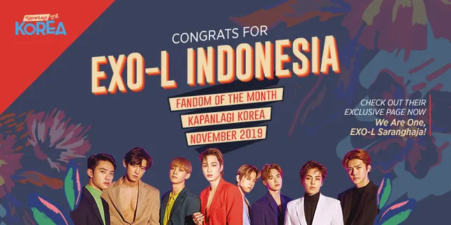 Ini Dia Pemenang Fandom of The Month Versi KapanLagi Korea, Selamat!
