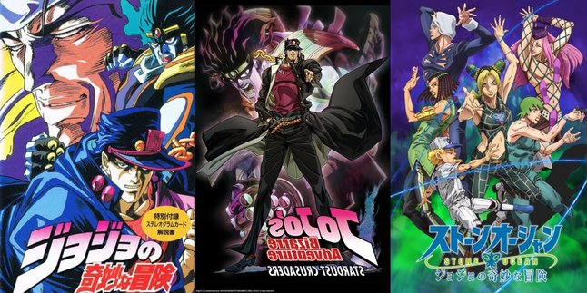 The Correct Order to Watch Anime JOJO'S BIZARRE ADVENTURE from 1993 - 2022, Along with the Synopsis