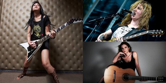 Inilah 5 Gitaris Cewek Paling Seksi