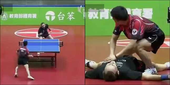 Inilah Pertandingan Tenis Meja Paling Kocak!