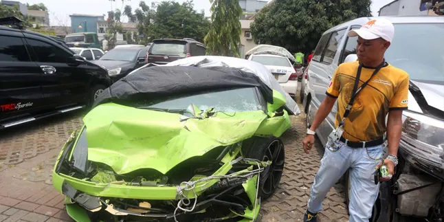 Inilah Tentang Lamborghini Hotman Paris Yang Hancur di Jalanan