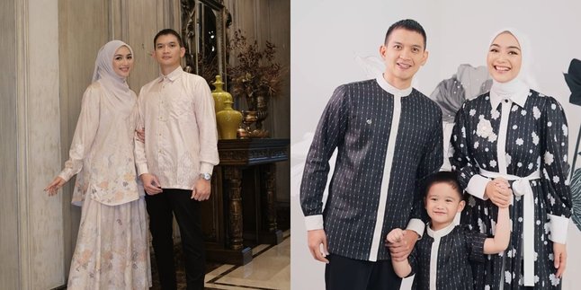 Inspiration for Couple's Eid Outfits Like Citra Kirana, Making the Family Even More United