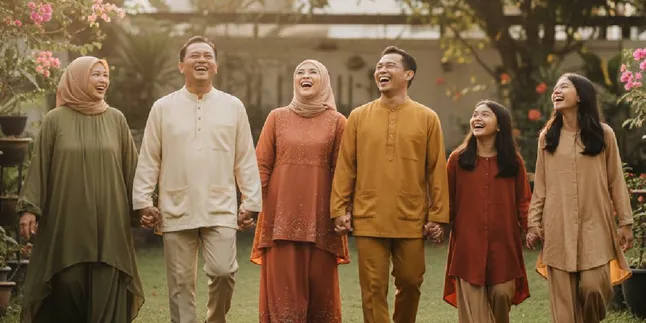 Inspirasi Pose Foto Keluarga Lebaran 2026 yang Cocok untuk Semua Generasi, Simple Tapi Elegan
