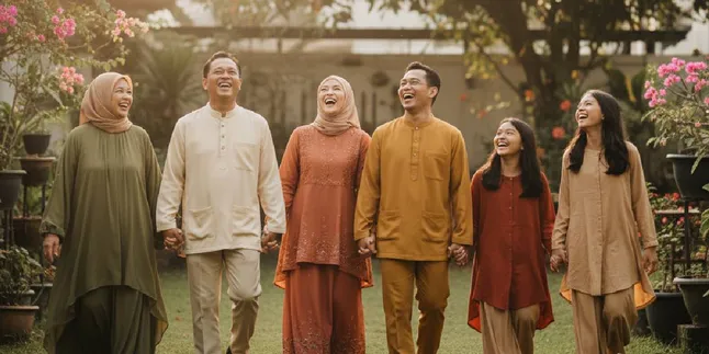 Inspirasi Pose Foto Keluarga Lebaran 2026 yang Cocok untuk Semua Generasi, Simple Tapi Elegan