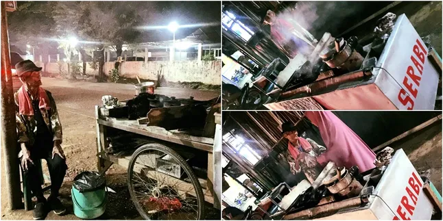 Inspiratif, Kakek 80 Tahun Ini Masih Semangat Berdagang Serabi