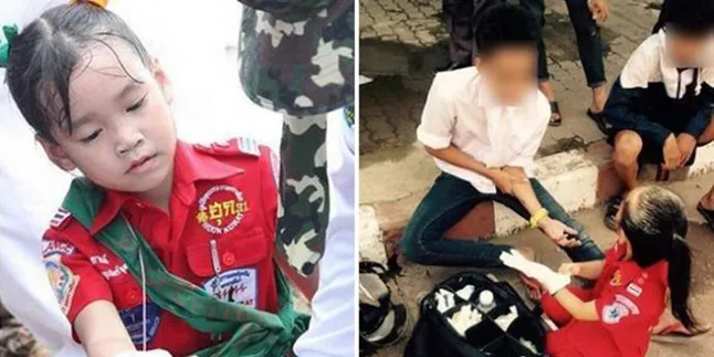 Inspiratif, Relawan Cilik Ini Selamatkan Banyak Korban Kecelakaan