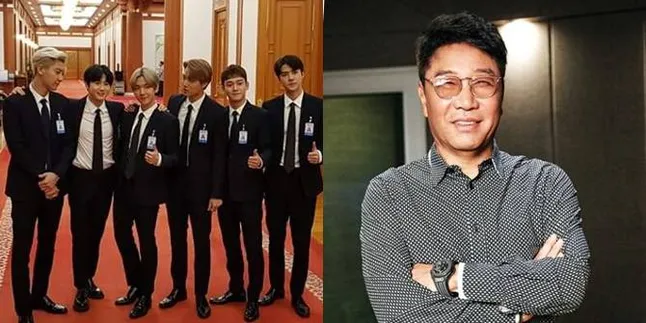 Interaksi Lee Soo Man dan EXO, 'Cekik' Baekhyun - 'Dilantik' Jadi Presiden EXO-L Interaksi Lee Soo Man dan EXO, 'Cekik' Baekhyun - 'Dilantik' Jadi Presiden EXO-L
