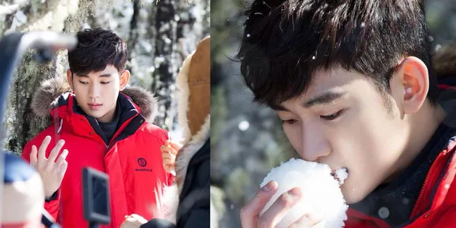 Intip Kisah di Balik Kim Soo Hyun Makan Salju