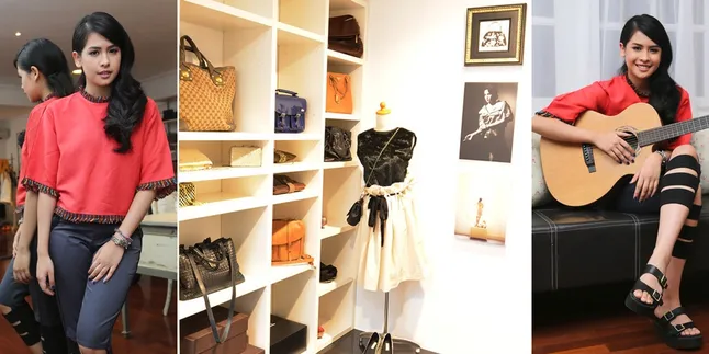 Intip Walk in Closet Maudy Ayunda, Putih, Bersih dan Nyaman