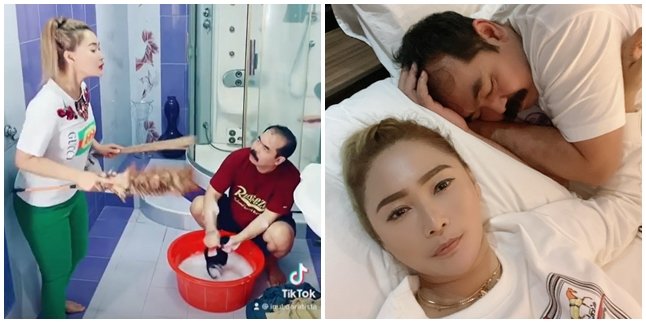 Inul Daratista Becomes a Conductor, Adam Suseno Washes Underwear - Harmonious Couple Making Netizens Laugh