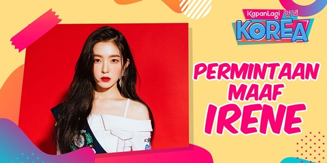 Irene Red Velvet Writes Apology After Stirring Controversy with Bad Behavior