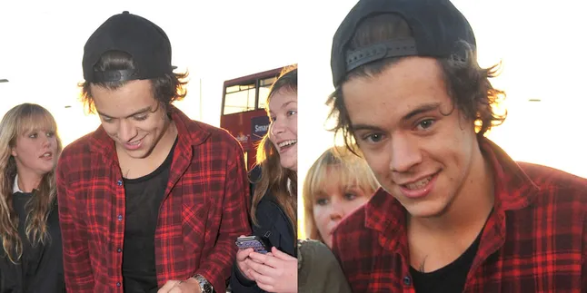 Iseng, Harry Style Plorotkan Celana Piers Morgan