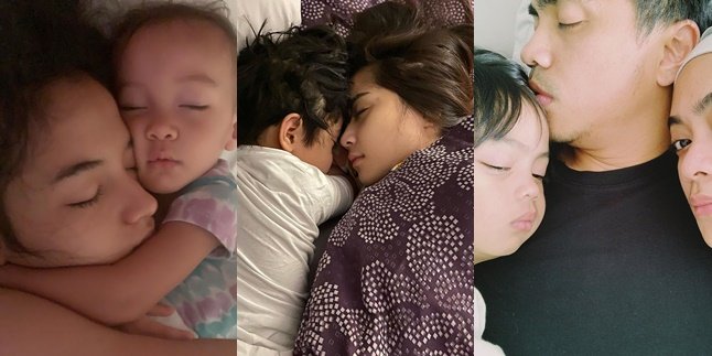 Playful but Romantic, These 7 Celebrities Share Photos of Their Families Sleeping Soundly