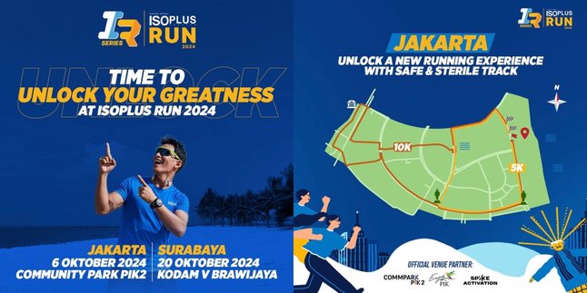 ISOPLUS RUN Series 2024 Kembali Hadir dengan Tema 'Unlock Your Greatness', Ada Tantangan dan Program Baru Menanti!