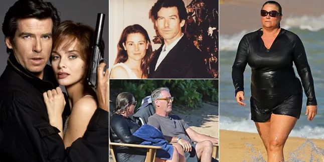 Istri Tambah Gemuk, Pierce Brosnan Setia Hingga Usia Senja