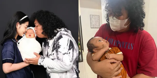Istri Harus Rawat Inap di Rumah Sakit Karena Demam Berdarah, Mashel Widianto Urus Bayi Mereka Seorang Diri