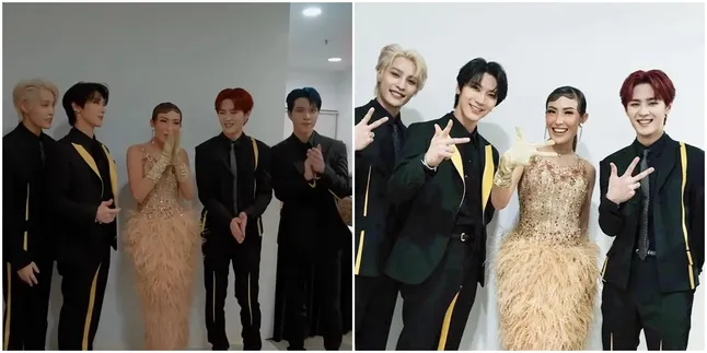 Isu Suami Berselingkuh, Seperti Ini Potret Ayu Dewi Saat Ngobrol & Foto Bareng WayV yang Bikin Netizen Super Iri!
