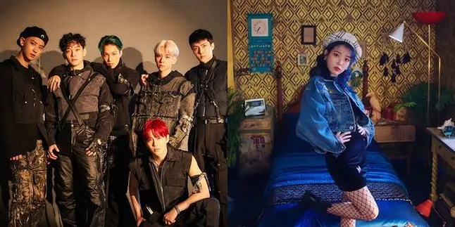 IU dan EXO Bersaing di Tangga Lagu, Fans Ingat Pertengkaran 'IU vs Baekhyun' IU dan EXO Bersaing di Tangga Lagu, Fans Ingat Pertengkaran 'IU vs Baekhyun'